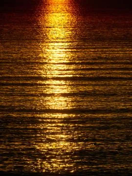 Evening sea Stock Photos