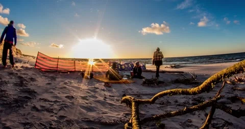Evening At The Sea Timelapse 4k Stock Footage 51168744