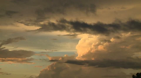 Evening Showers Stock Footage 54708435