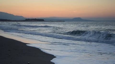 Evening at Sisi, Crete Stock Footage 269054681
