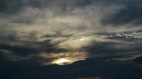 Evening sky 14. Stock Footage 11454485