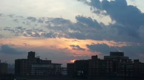 Evening sky 5. Stock Footage 11235015