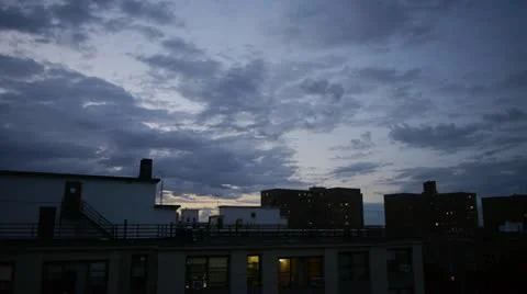 Evening sky 7. Stock Footage 11272547