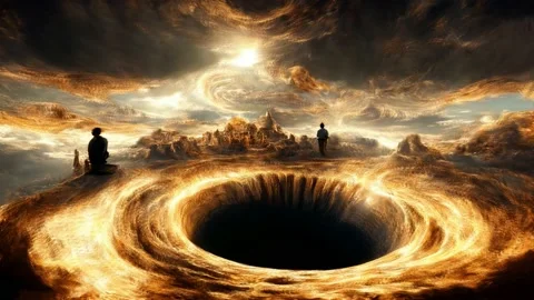 Evening Sky and Clouds, Animation Loop Stock Footage 219875227