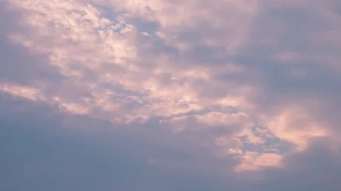 Evening sky and clouds Stock Footage 157623693