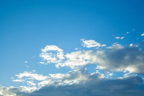 Evening sky background Stock Photos