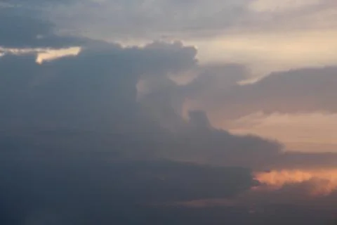 Evening sky background Stock Photos