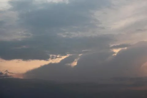 Evening sky background Stock Photos