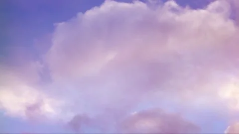 Evening Sky Clouds Video stock 77384424