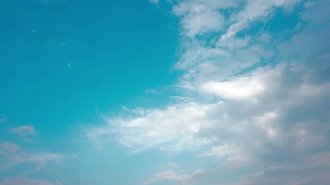 Evening sky with clouds - time lapse Stock-Footage 130167377