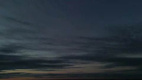 Evening Sky Flashing Tower 스톡 동영상 251510194