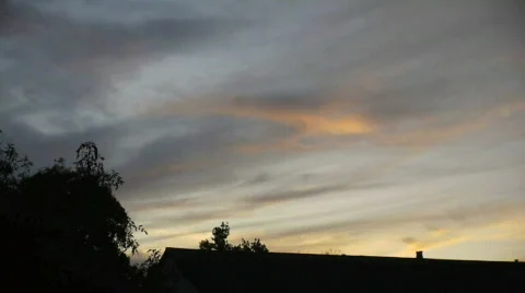 Evening sky. Stock Footage 541712