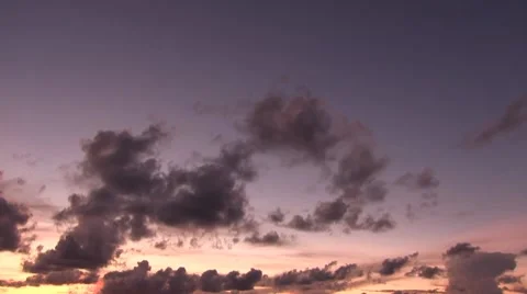 An evening Sky Stock Footage 8678765
