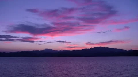 Evening sky Video stock 8838802