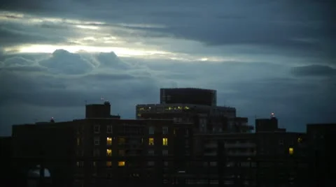 Evening sky. Stock Footage 11138549