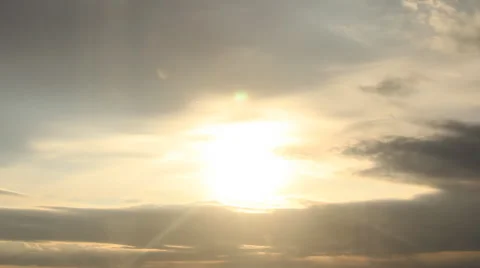 Evening sky Stock Footage 46413297