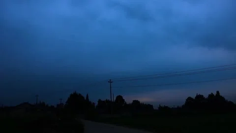 Evening sky Stock Footage 235131248