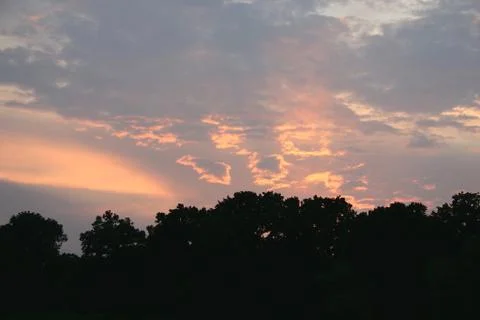 Evening sky Stock Photos