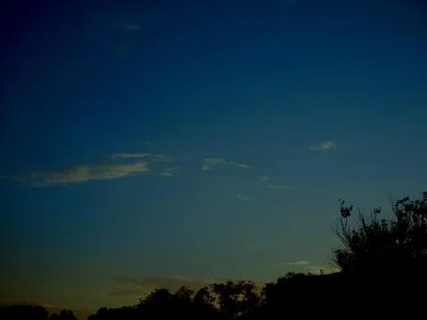 The Evening Sky Stock Photos