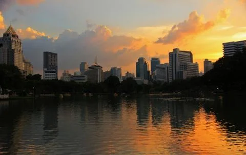 Evening sky Stock Photos