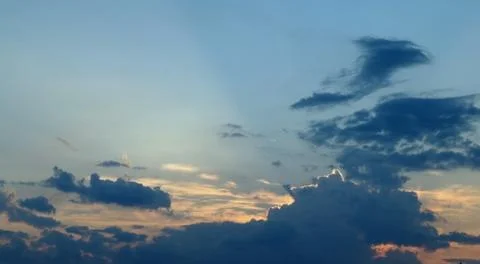 Evening sky Stock Photos