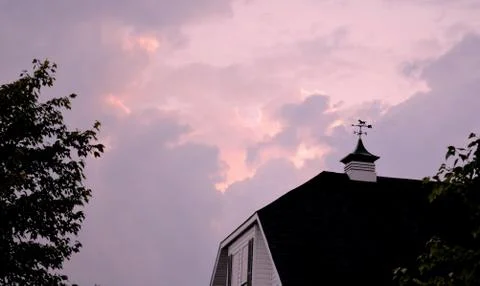 Evening sky Stock Photos