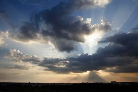 Evening Sky Stock Photos