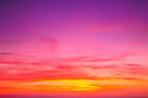 The evening sky Stock Photos