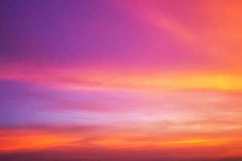 The evening sky Stock Photos