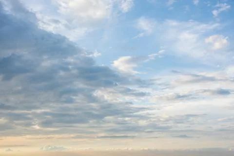 Evening sky Stock Photos