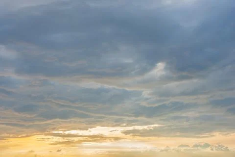 Evening sky Stock Photos