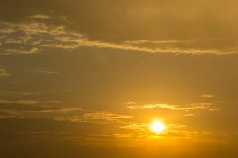 Evening sky Stock Photos