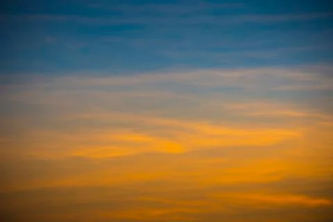 Evening sky Stock Photos