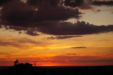 Evening Sky Foto stock