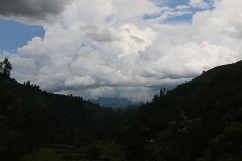 Evening sky Stock Photos