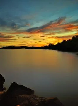 Evening sky Stock Photos