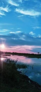 Evening sky Stock Photos