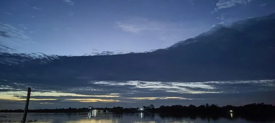 Evening sky Stock Photos
