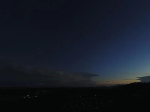 The evening sky Stock Photos