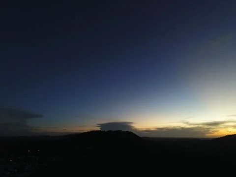 The evening sky Stock Photos