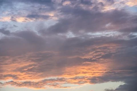 Evening sky Stock Photos