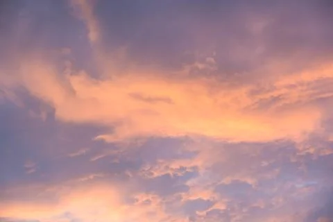 Evening sky Stock Photos