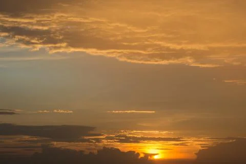 Evening sky Stock Photos