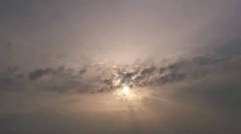 Evening-Sky Timelapse Video stock 20450282