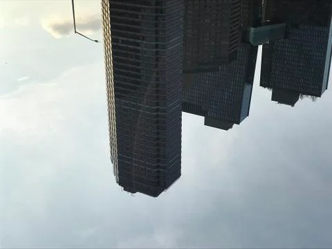 Evening Skyscraper Foto stock