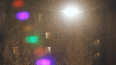 Evening soccer practice in the winter outdoors. men. Stock Footage 58666410