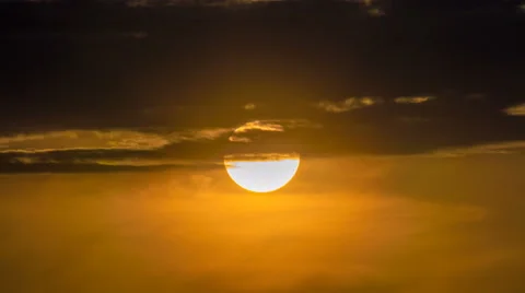 The evening stream of cloud. Time lapse. Telephoto lens Stock Footage 63777646