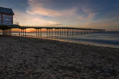 Evening Strole 库存照片