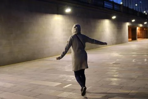 Evening stroll Stock Photos