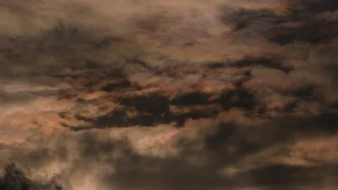 Evening summer clouds over Berlin and Brandenburg, Germany Stock Footage 137869000